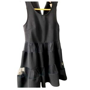 Just me Womens black dress small